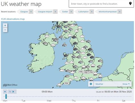 London, England RADAR MAP